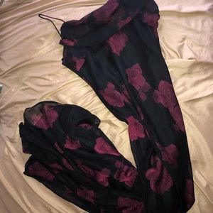 A long black prom dress